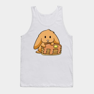 Cute Bunny Pancakes Tank Top